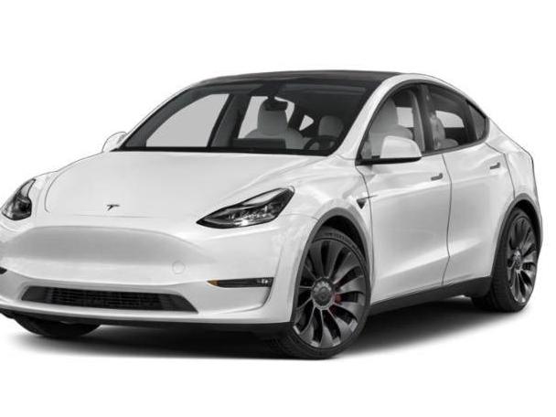 TESLA MODEL Y 2020 5YJYGDEE9LF048225 image